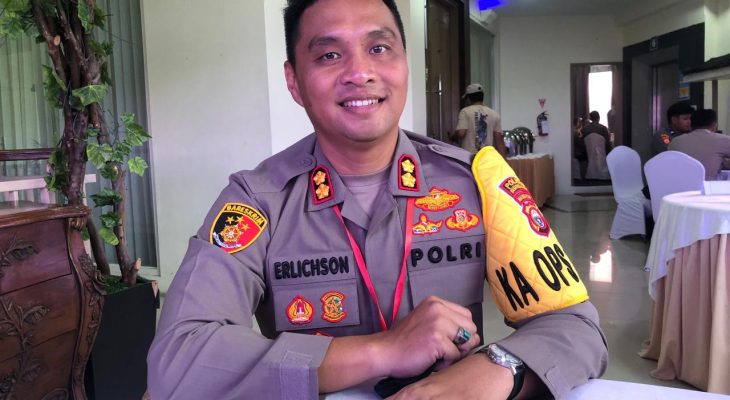 Antisipasi Peningkatan Erupsi Gunung Ibu, Polres Halmahera Barat Siapkan Tenda dan Truk