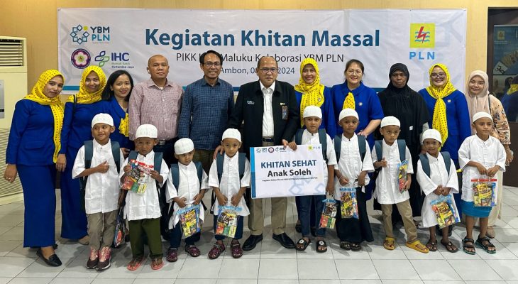 Wujud Aksi Peduli, YBM PLN dan PIKK Gelar Khitan Massal Peringati Hari Kartini