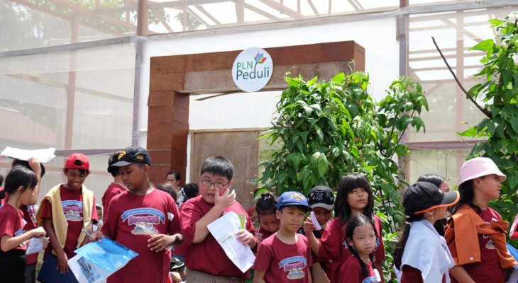 Desa Berdaya PLN Jadi Rujukan Lokasi Belajar Siswa SD di Jayapura