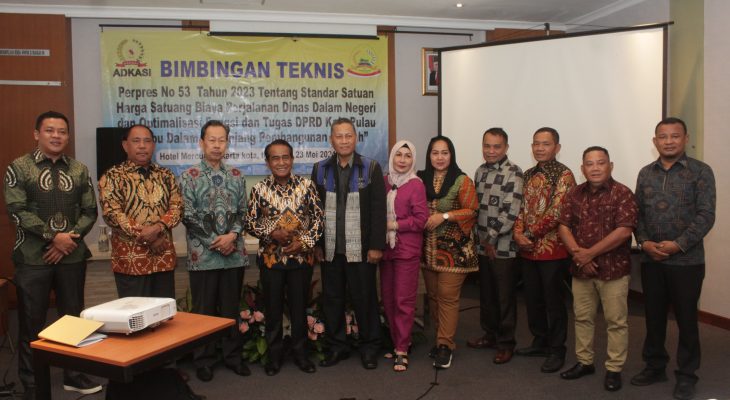 Pimpinan dan Anggota DPRD Taliabu Ikut Bimtek Pertanggungjawaban Perjalanan Dinas