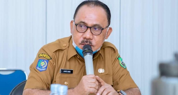 Bupati James Sarankan Syahril Mundur dari Posisi Sekda Halmahera Barat