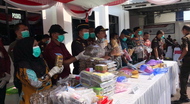 Kejari Ternate Musnahkan Ratusan Gram Narkotika Berkekuatan Hukum Tetap