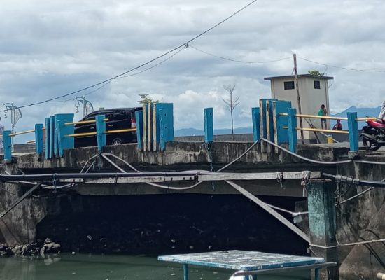 DPRD Kota Ternate Minta Renovasi Jembatan Ini Dipercepat