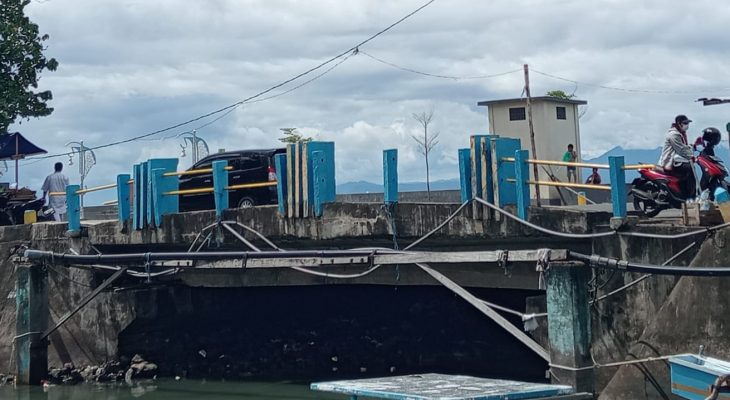 DPRD Kota Ternate Minta Renovasi Jembatan Ini Dipercepat