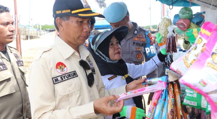 Tim Satgas Pangan Taliabu Sita Barang Kedaluwarsa yang Masih Dijual