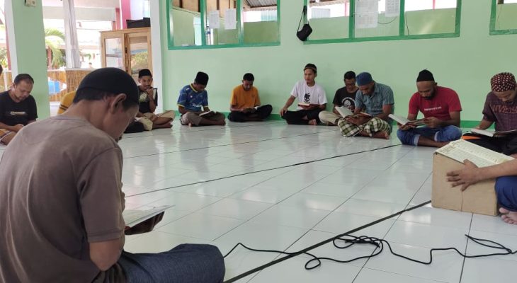 Bentuk Pembinaan Kepribadian Narapidana, Lapas Tobelo Gelar Pengajian Rutin