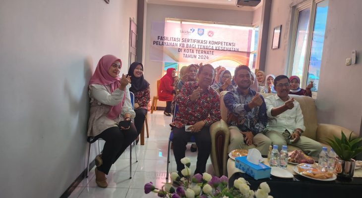 DPPKB Kota Ternate Fasilitasi Sertifikasi Pelayanan Kompetensi Pelayanan KB