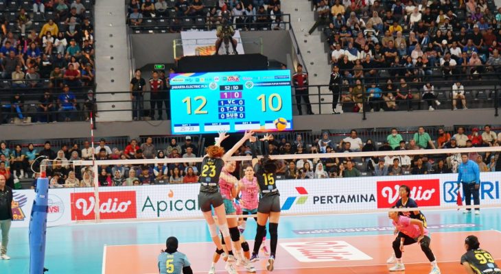 Tumbangkan Gresik Petrokimia 3-0, Jakarta Electric PLN Segel Tiket Final Four Proliga 2024