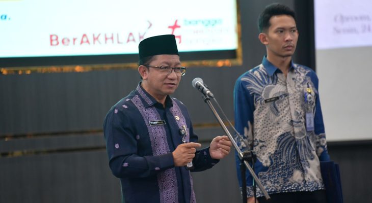 Sekjen Taufik Madjid Lantik Belasan Pegawai di Kemendes, Harap Semua Loyal