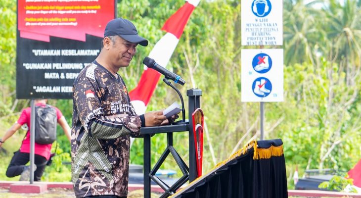 Kapolda Malut Resmikan Lapangan Tembak di Kota Ternate