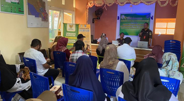Lancarkan Program P4GN, Kejati Maluku Utara Masuk Kelurahan