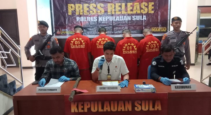 Anak 12 Tahun dan 4 Remaja Jadi Tersangka Pengroyokan Maut di Kepulauan Sula