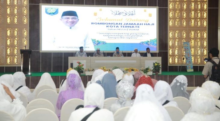 Wali Kota Ternate Sambut Kedatangan Jamaah Haji