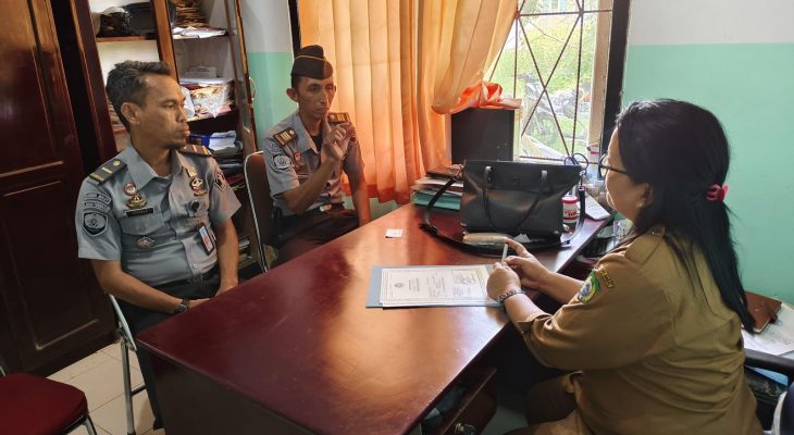 Pastikan e-KTP dan Hak Pilih Narapidana, Lapas Jailolo Kemenkumham Malut Koordinasi Ke Dukcapil dan KPUD Halbar