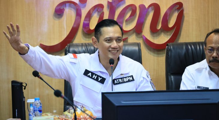 Beri Arahan untuk Pimpinan di Jawa Tengah, Menteri AHY Tekankan Perkuat Sinergi dan Kolaborasi dalam Menyukseskan Program Strategis