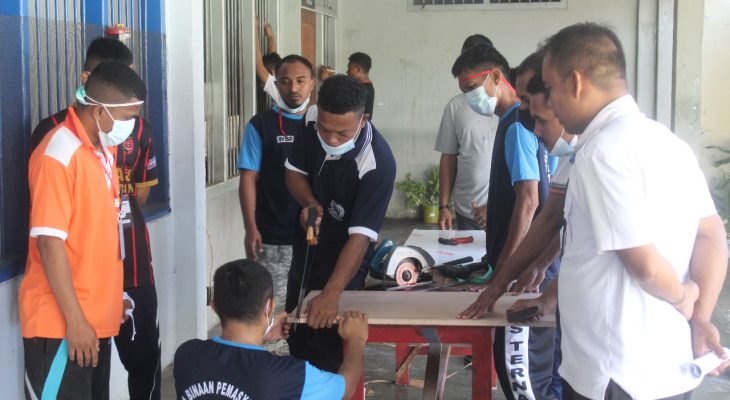Bangun Kreativitas Warga Binaan, Lapas Ternate Gelar Pelatihan dengan PBVP