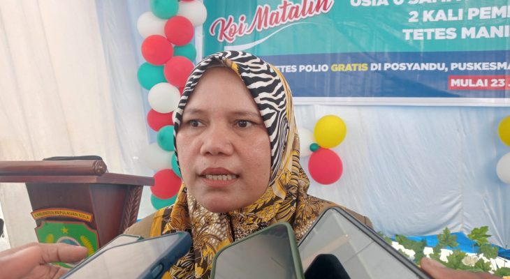 Cegah Penyakit Polio, Anak di Kepulauan Sula Diberi Imunisasi