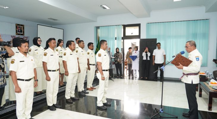 Wali Kota Kukuhkan PPI Kota Ternate Periode 2024-2029