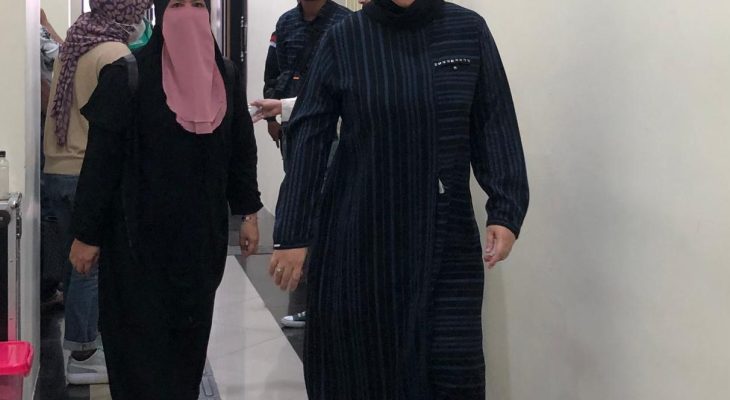 Hindari Pertanyaan Hakim, Istri Wadir Polairud Polda Malut Menangis