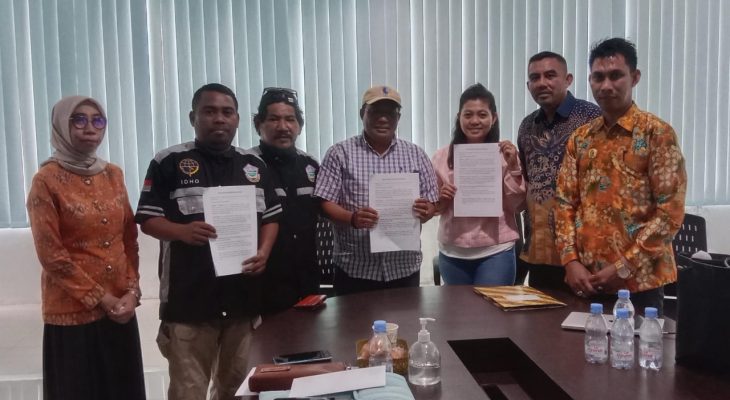 Kontraktor Janji Lunasi Biaya Kerja Para Sopir Terkait Timbunan Pembangunan Rumah Sakit Sofifi