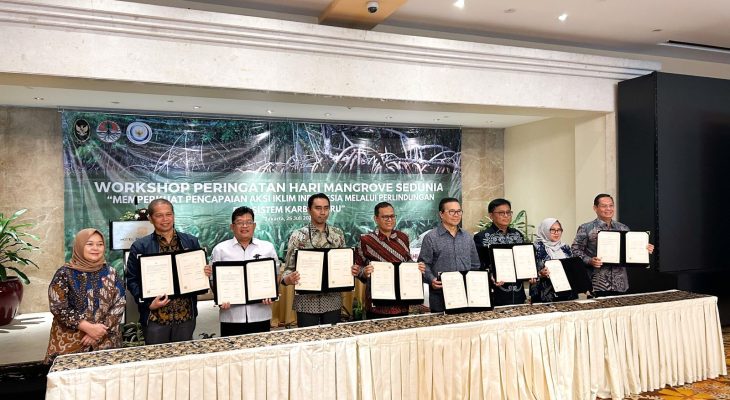 Dukung Target Nasional Rehabilitasi Lahan Mangrove, Harita Nickel Kembali Teken Perjanjian Kerja Sama Dengan Kemenko Marves   