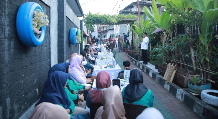 Wali Kota Ternate Resmikan Lorong Eco Green dan Kuliner Halal