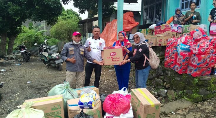 Suporter Malut United Gelar Aksi Kemanusiaan