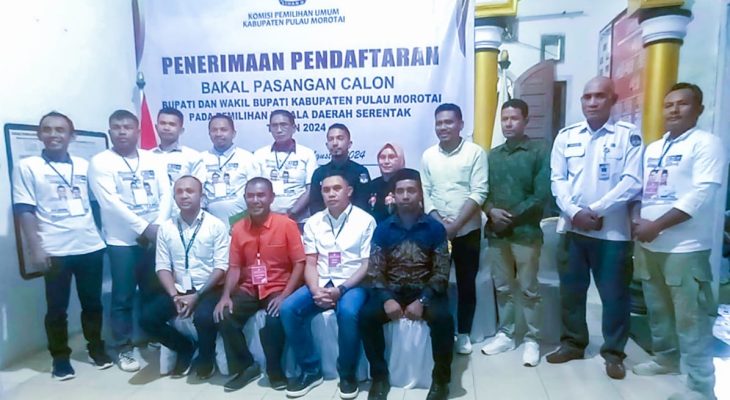 Berkas Diterima KPU Morotai, Tim Deny-Qubais Perkuat Konsolidasi Kemenangan