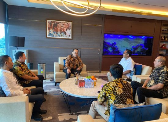 Temui Menteri Kominfo, Aliong Mus – Sahril Bicara Digitalisasi Maluku Utara