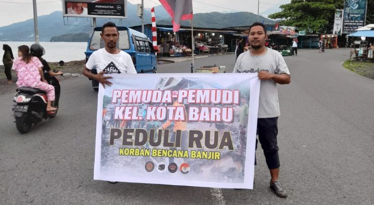 Suporter Malut United Gelar Aksi Kemanusiaan