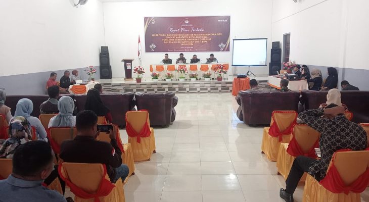 KPU Kepulauan Sula Tetapkan Daftar Pemilih Sementara Pilkada 2024, Ini Jumlahnya