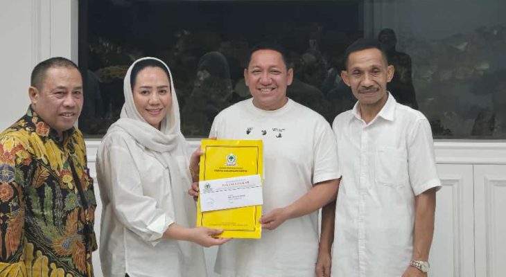 Resmi Didukung Golkar, Ini Daftar Partai Koalisi Usung Aliong dan Sahril di Pilgub Malut
