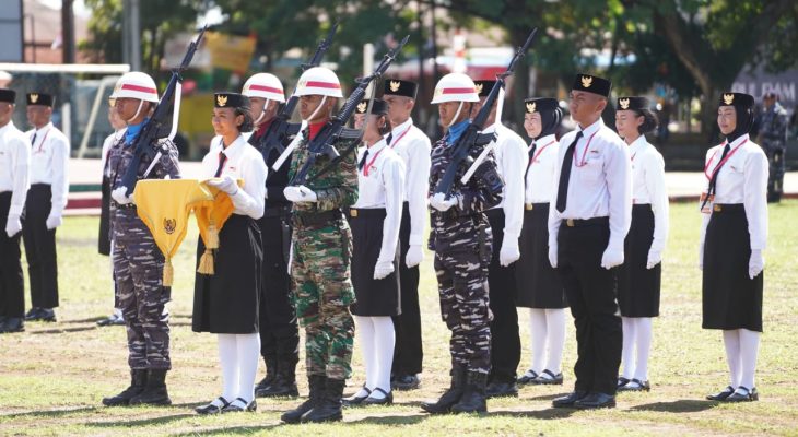 Paskibraka Kota Ternate Tetap Dibolehkan Pakai Jilbab saat Upacara