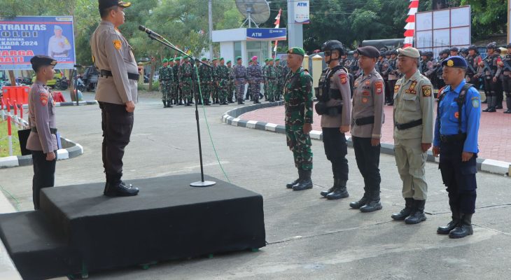 Operasi Mantap Praja Kie Raha 2024-2025, Kapolres Sula Ajak Masyarakat Sukseskan Pilkada Damai