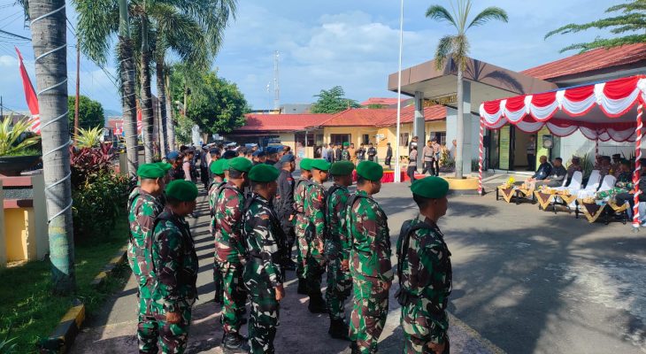 Polres Gelar Pasukan Pengamanan Pilwako Ternate