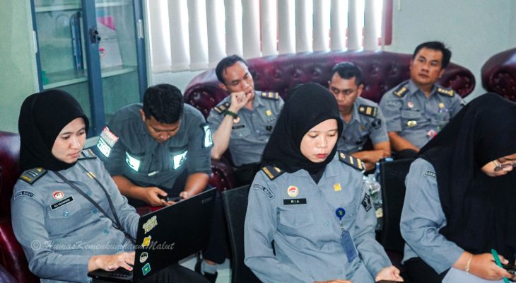 Kanwil Kemenkumham Malut Perkuat RKT RB B09 Melalui Verifikasi Data