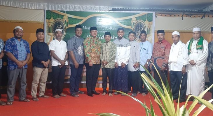 Camat Ternate Selatan Janji Perjuangkan Usulan Jamaah Masjid Arrahman