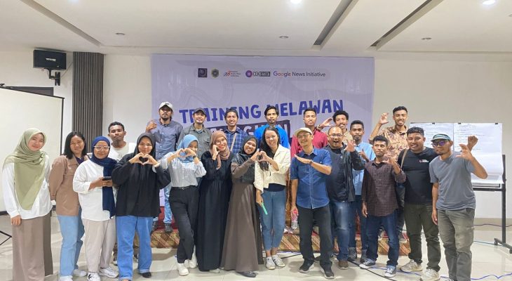 Waspasa Hoaks Pemilu, Mafindo Malut dan Koalisi Cek Fakta Gelar Training Melawan Gangguan Informasi