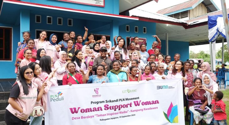 Srikandi PLN Dukung Pemberdayaan Perempuan Papua melalui Program “Woman Support Woman”
