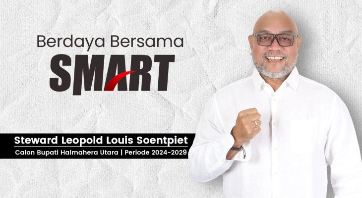 Profil Steward Soenpiet, Calon Bupati Halmahera Utara Membangun dari Desa