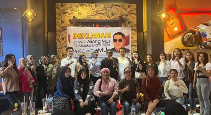 Pilgub Malut: Aliong Mus dan Sahril Taher Didukung Milenial #KawanMU Halmahera Utara