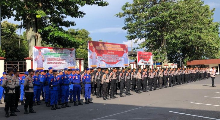 Pesan Wakapolda Maluku Utara untuk Personil BKO Pilkada Serentak