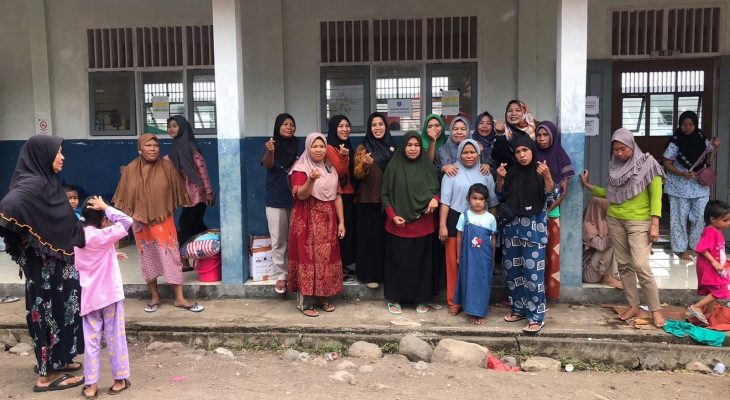 DPPKB Kota Ternate Berikan Layanan KB di Posko Pengungsi Banjir Bandang Rua