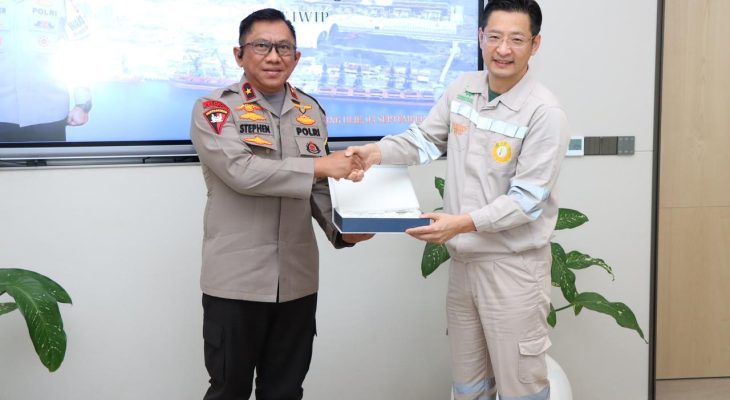 Kunjungi PT. IWIP, Wakapolda Maluku Utara Minta Perusahaan Prioritas Pendidikan dan Kesehatan Masyarakat