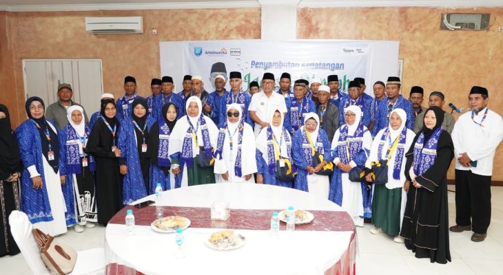 Wali Kota Ternate Sambut Kepulangan 30 Jemaah Umroh