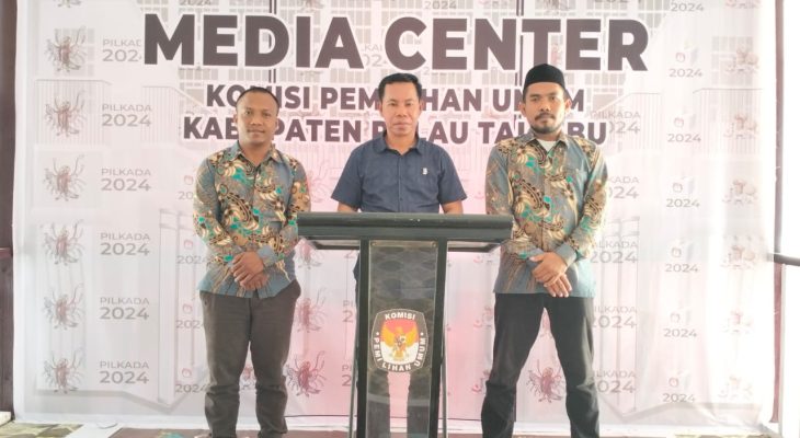 Sah, KPU Tetapkan 3 Pasangan Cabup-Cawabup di Pilkada Taliabu