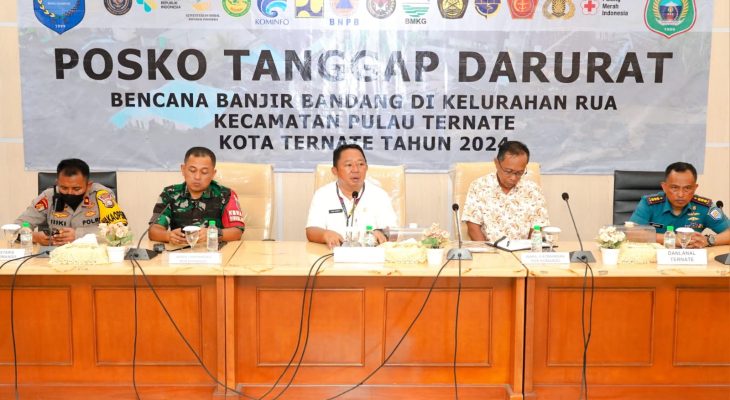 Monitoring Hulu Sungai, Masa Tanggap Darurat Banjir Bandang Rua Ternate Diperpanjang