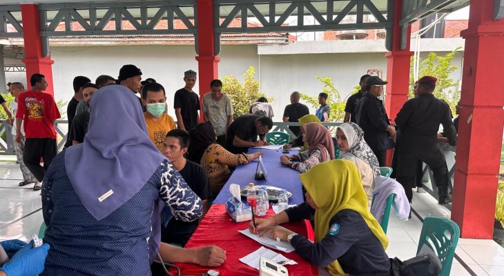 Gandeng Puskesmas Jambula, Warga Binaan Rutan Ternate Ikut Pemeriksaan Kesehatan