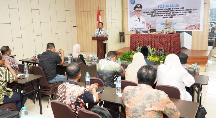 Pemkot Ternate Sosialisasi Peraturan Menpan Nomor 3 Tahun 2023, Ini Isinya