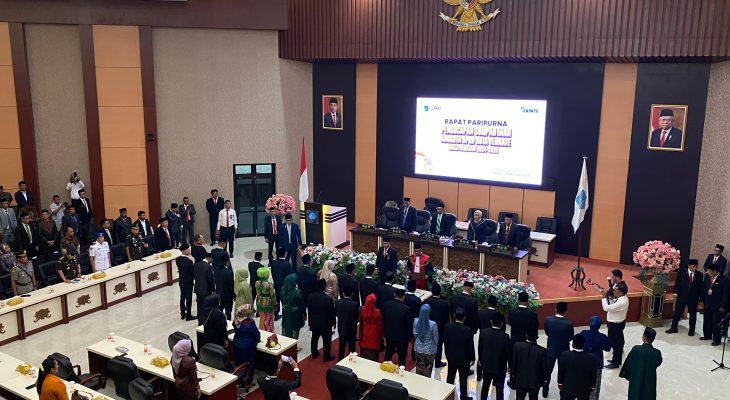 Zulfikri dan Anas Jadi Pimpinan DPRD Kota Ternate Sementara